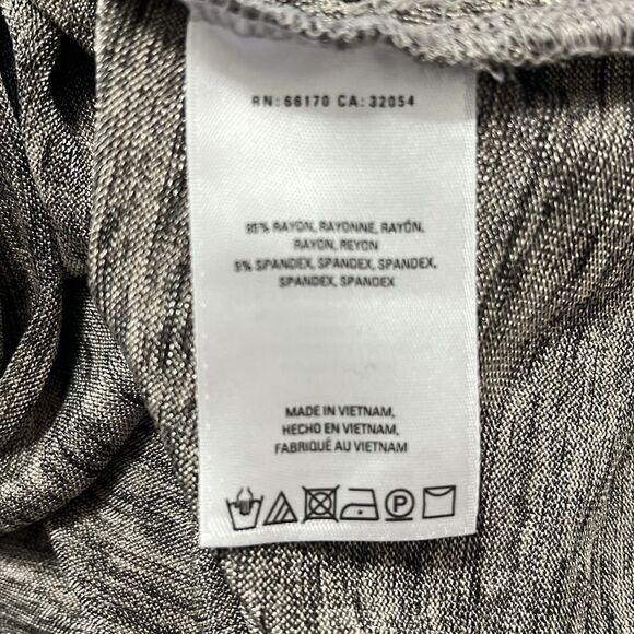 Anthropologie Akemi + Kin Metallic Sabrina Faux Wrap Top Size small - Picture 6 of 6